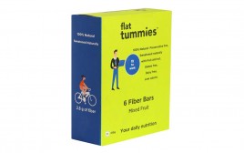 Flat Tummies 6 Fiber Bars, Mixed Fruit   Box  210 grams